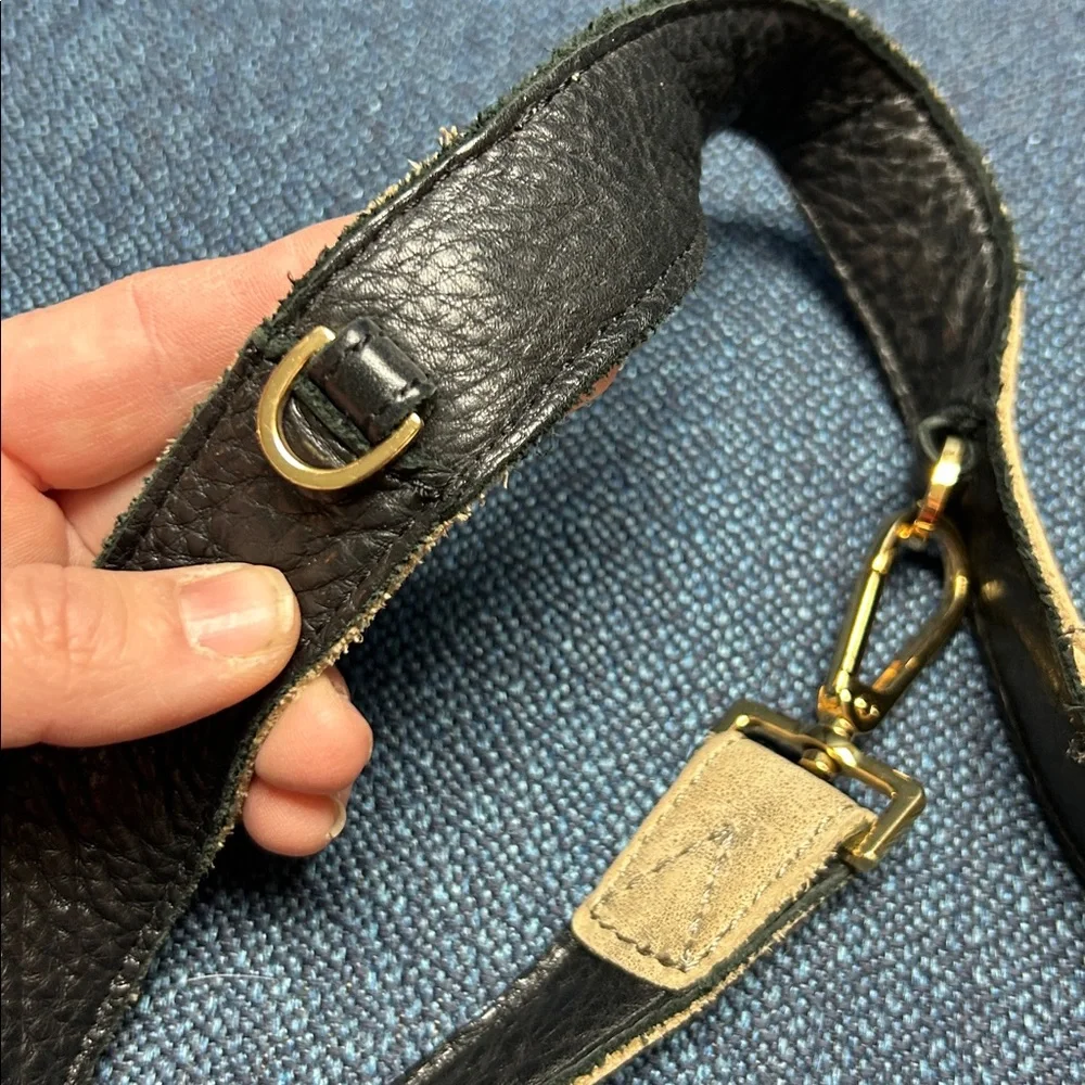 2942 Hammitt Crossbody Purse Shoulder Bag Leather  Gold Hardware - Picture 3 of 15